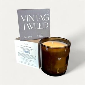 Firefly Vintage Tweed & Oak Candle